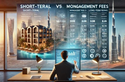 How Management Fees Differ Between Short-Term and Long-Term Rentals in Dubai