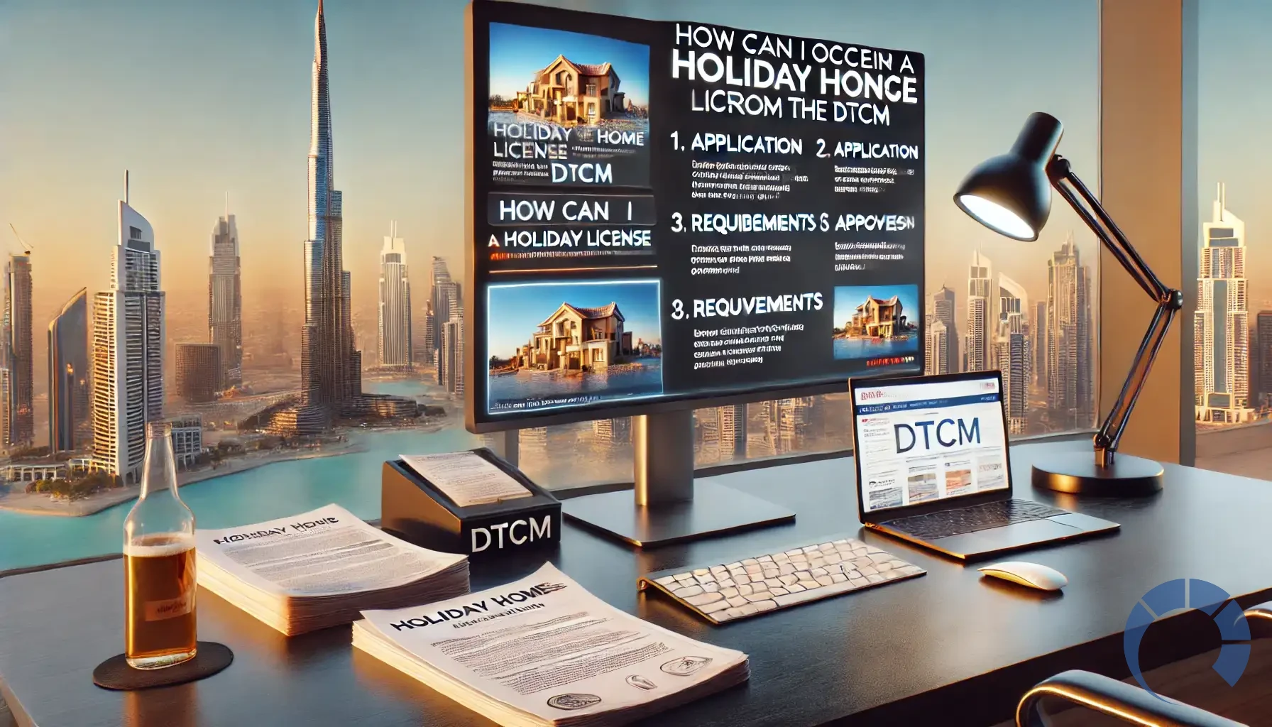 How can I obtain a holiday home license from the DTCM