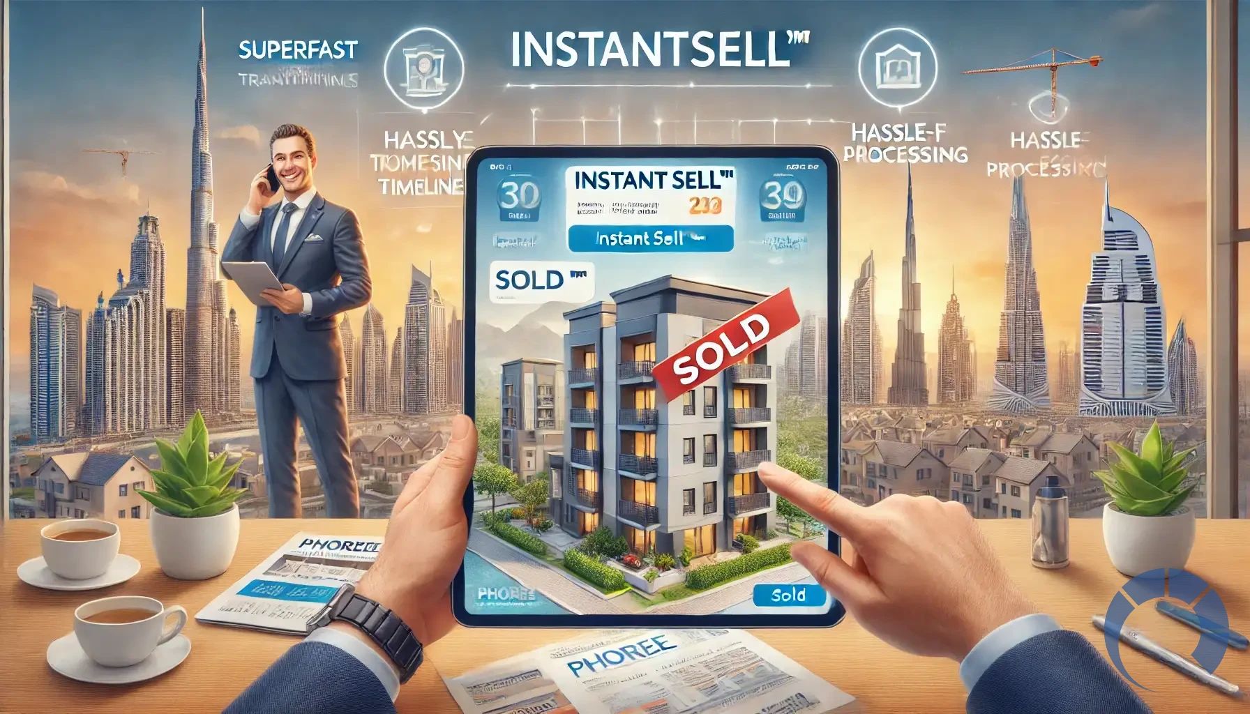 process of selling an apartment using PHOREE Real Estate’s InstantSell™ service