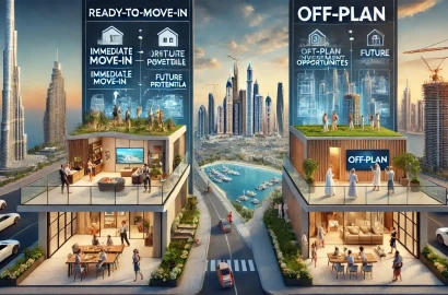 Ready-to-Move-In vs. Off-Plan Properties in Dubai: Key Factors to Consider