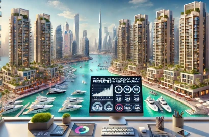 What Are the Most Popular Types of Properties Rented Out in Dubai Marina?