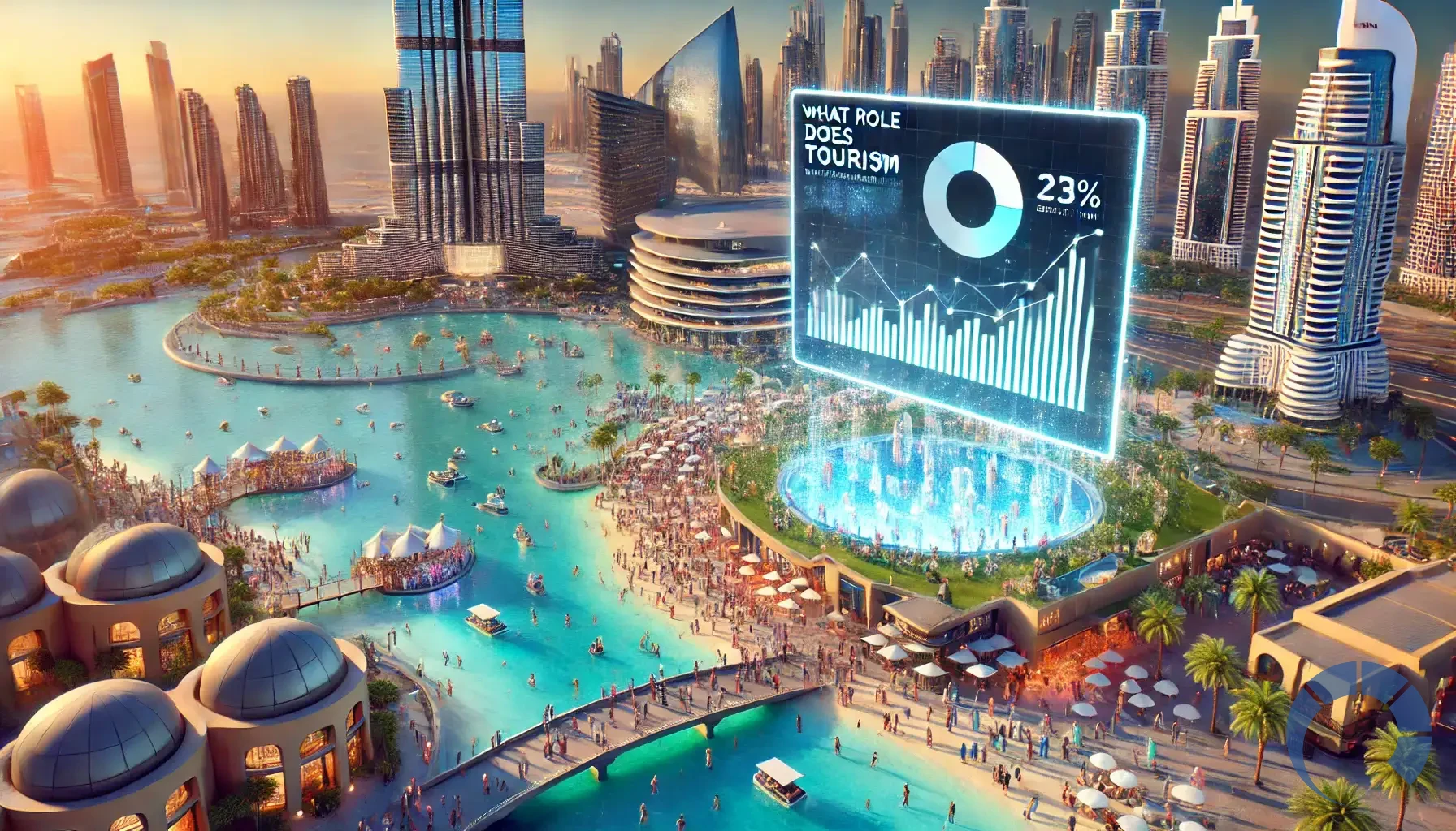 What role does tourism play in the growth of Dubai's real estate market.