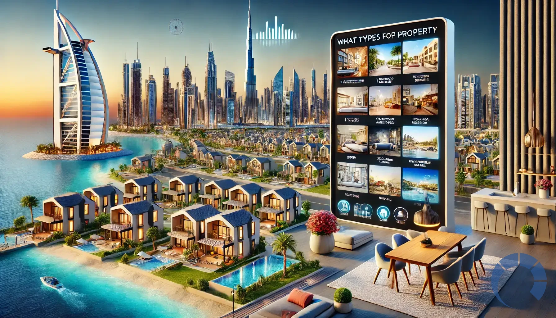 What types of properties are best for short-term rentals in Dubai