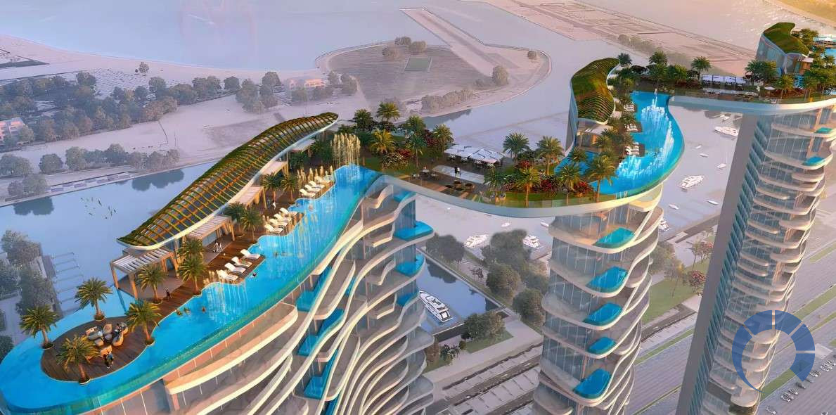 Apartment for SALE in , Dubai - The Skycrest Collection: A New Pinnacle of Luxury at DAMAC Bay by Cavalli.